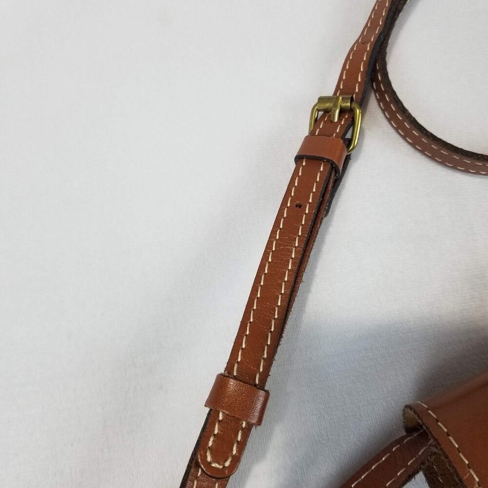 Patricia Nash Crossbody Bag Womens Small Brown Leather Organizer Wallet Pocket - Picture 4 of 16